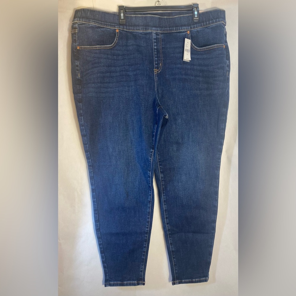 NEW Lane Bryant Pull-On High Rise Jegging Jeans Size 26